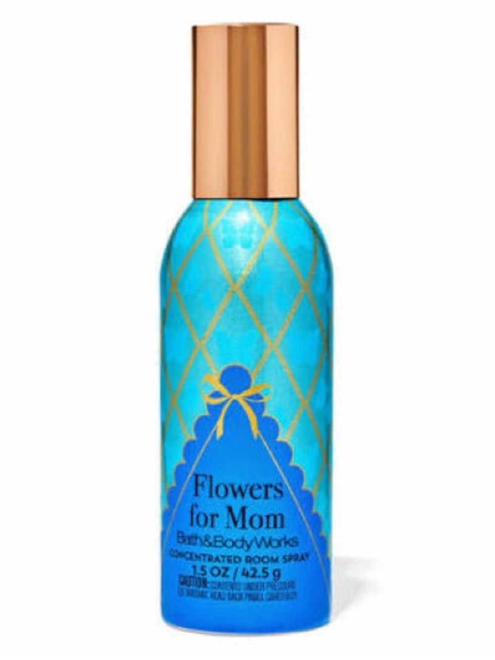 Flowers for Mom Room Spray - Bath & Body Works - Turquoise & Gold